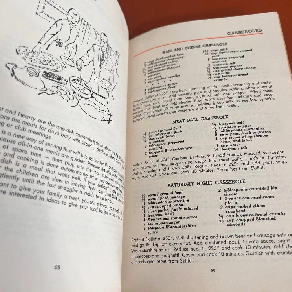 Vintage 1954 Presto Automatic Electric Skillet Recipe Book Instruction Manual